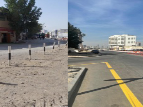 Internal Roads in Al Qusais Industrial Area 1,2,3,4 & 5