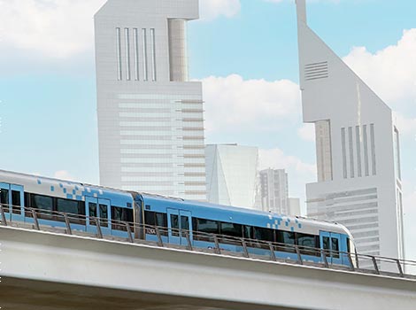 an image of Dubai Metro