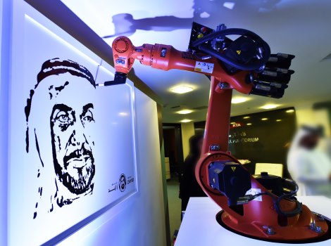 Decorating the Head Quarters in 3D-Printing technology to mark the Innovation Month