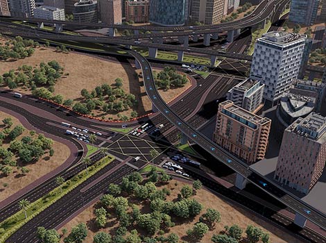 an image of Bridges’ design ensures streamlined traffic movement