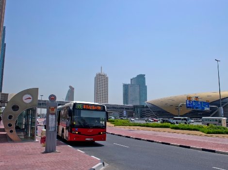 an image of  Public transport buses