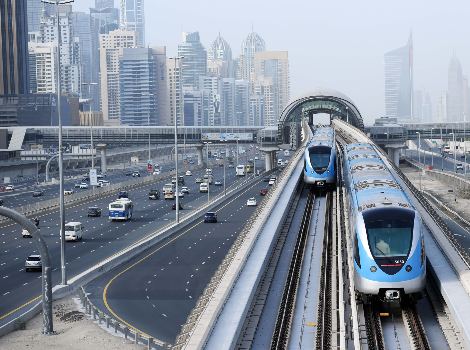 an image of Dubai Metro