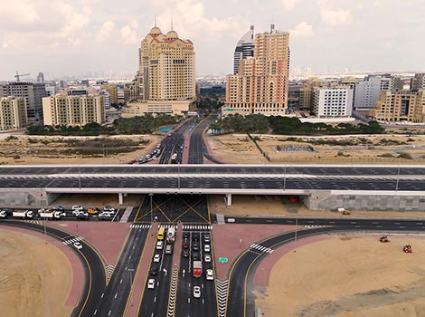 Project image of Opening the Sheikh Zayed bin Hamdan Street Improvement Project
