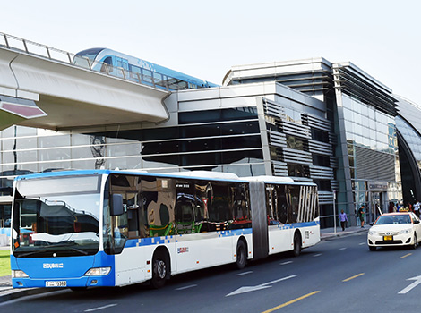 An image of Dubai Buses