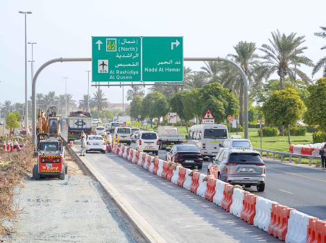 an image from Nad Al Hamar Intersection