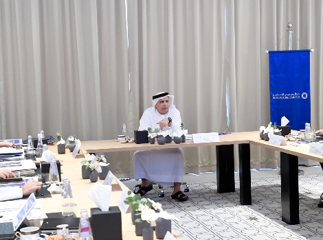 an image of Al Tayer chairing the second meeting of Dubai Future Council for Transportation
