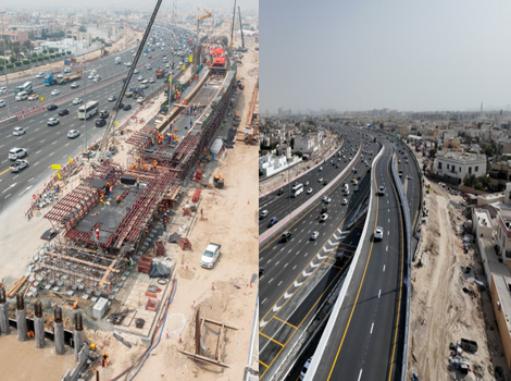 Enhancement on Al Khail Road