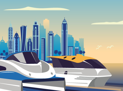 an image of Sail through new and old world charm from Dubai Marina