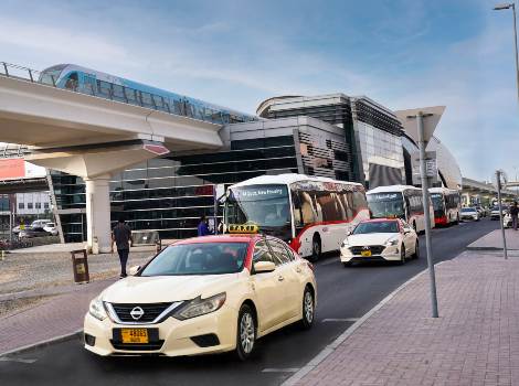 an image of Dubai modes of transportation 