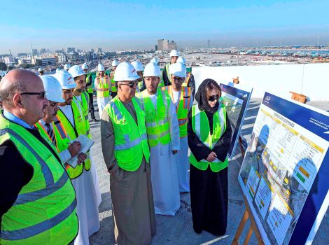 Al Tayer briefed about work progress in the project