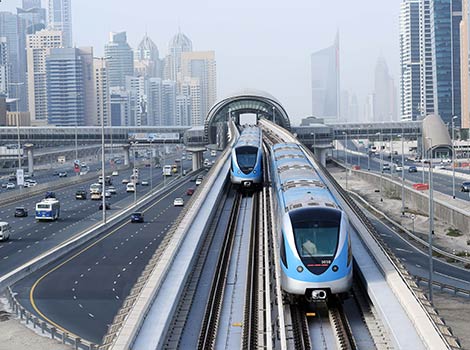 an image of Dubai Metro