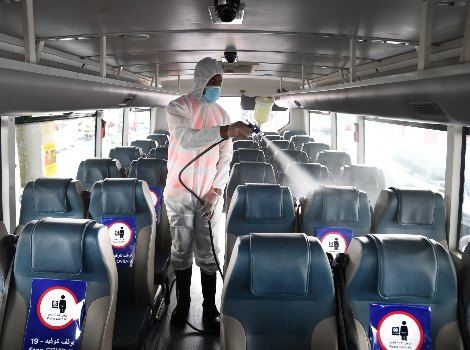 an image from Dubai Taxi school bus service