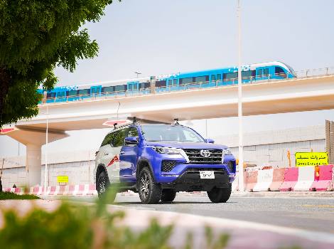 an image of RTA smart inspection vehicle