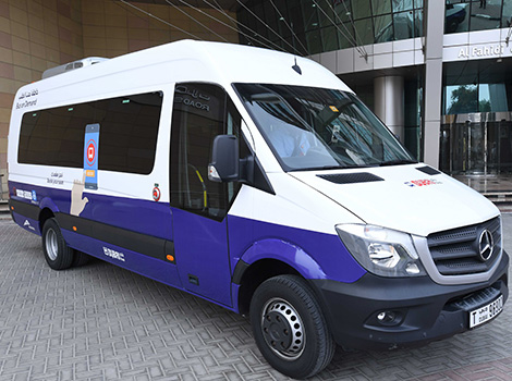 Trial run of Bus on Demand service to include Dubai Media City