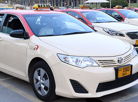 an image of taxi plate numbers