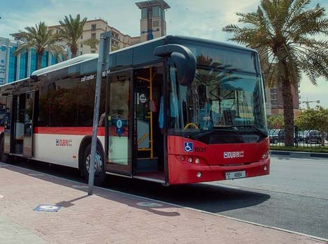 An image of Dubai Bus