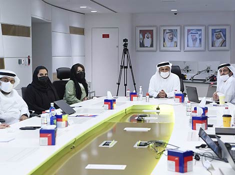 Al Tayer speaking to participants in Agility Scaleup Innovation Lab