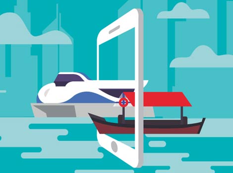 an image of RTA Marine Services are now at your fingertips