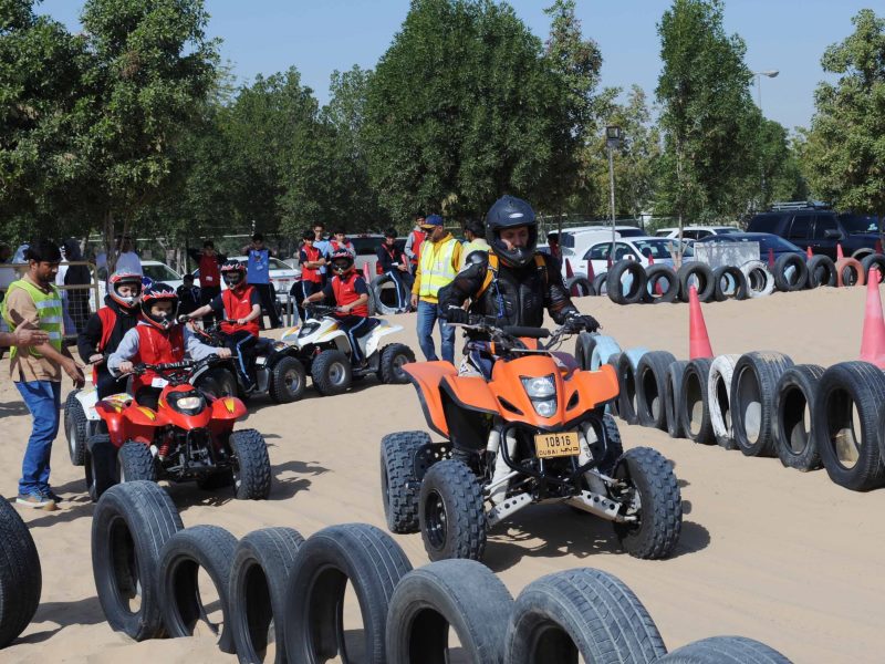 RTA gallery item of RTA runs campaign to promote basics of riding quad bikes  