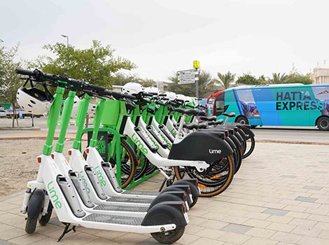 Image for Operating individual mobility stations at 11 sites in Hatta