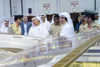 vedio of Al Tayer inspects RTA stand in Government Achievements Exhibition