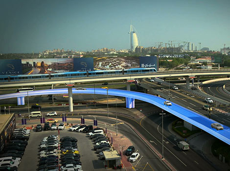 an image of project enhances visitors' accessibility to the Mall
