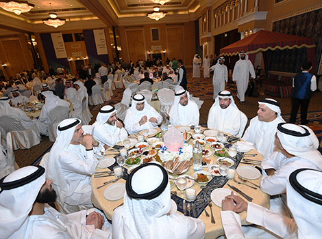 an image from the Mass Iftar for RTA employees