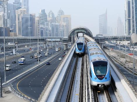 an image of Dubai Metro