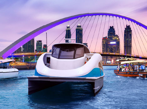 an image of Journey through the wondrous waterways of Dubai