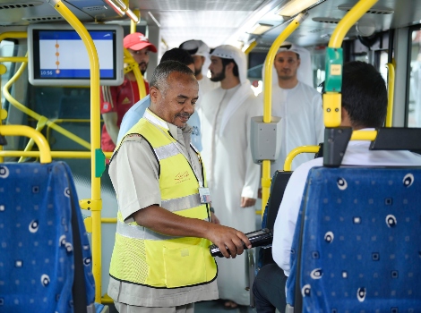 an image from the joint inspection campaigns in buses and facilities