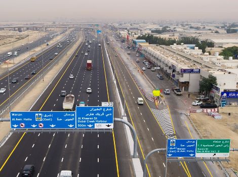 Project image of Opening of the final phase of Sheikh Rashid bin Saeed Corridor Improvement Project 