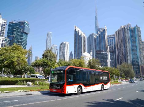an image of the new Electric Bus