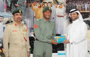 Abdullah Yousef felicitating Police officers Abdullah Yousef felicitating Police officers