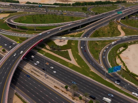 an image showing The project contributes to improving traffic flow
