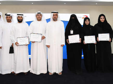an image from Dubai Taxi celebrating first graduates of Promising Leaders Programme