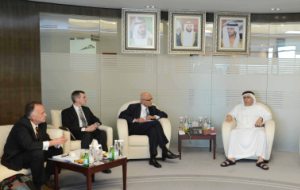 Al Tayer during the discussion with American delegation