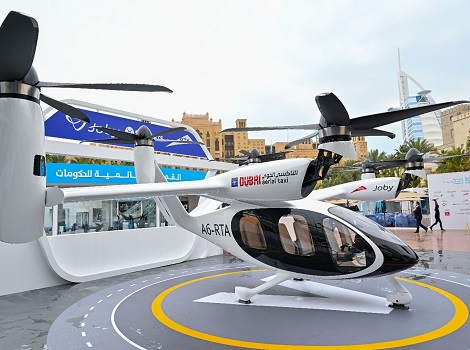 Aerial Taxi in Dubai by 2026