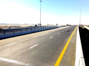 A new Bridge at Al Qudra - Lehbab Road