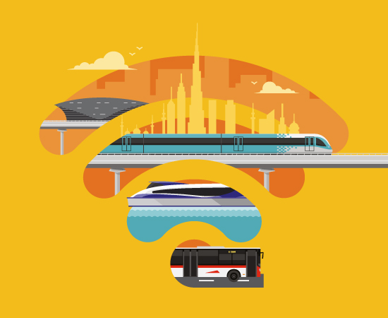 Enjoy seamless connectivity with free Wi-Fi at bus and marine stations.