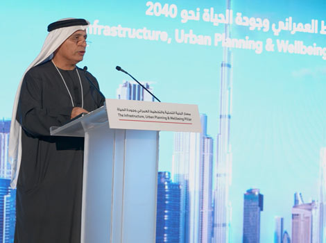 an image of His Excellency Mattar Al Tayer, Commissioner General of Infrastructure, Urban Planning and Wellbeing Pillar