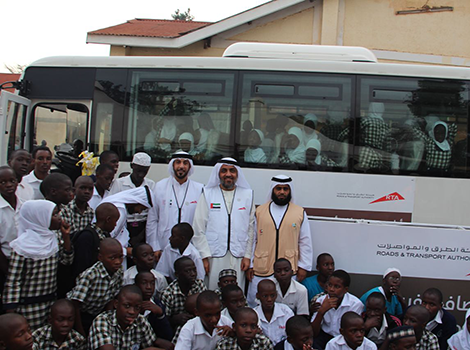 RTA donates two buses, 400 schoolbags to pupils in Tanzania and Uganda