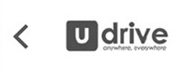 UDrive icon on mouse over