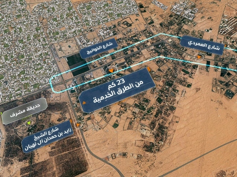 Layout of Khawaneej Roads and Mushrif Park Improvement Project