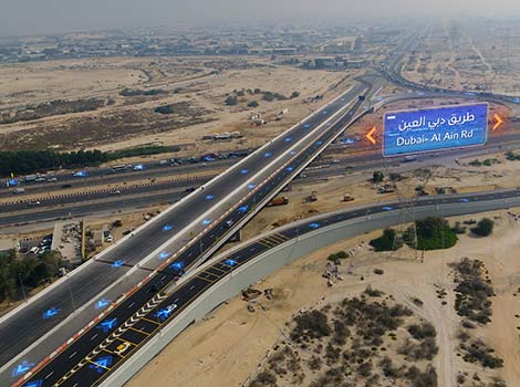 Project image of Opening a 4-lane bridge linking Al Manama, Al Meydan Streets