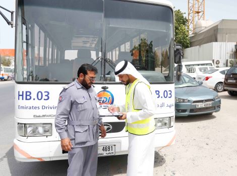 Image for Carrying 100 inspection campaigns targeting heavy vehicle driving centres