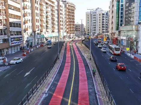 an image of Khalid bin al Waleed street