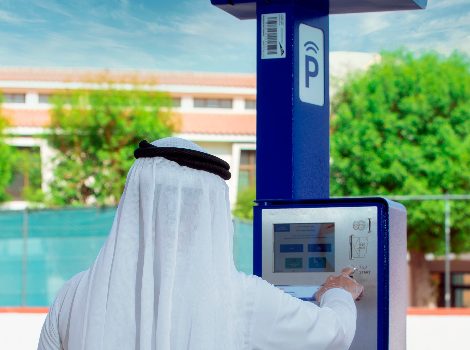 an image showing RTA parking machine