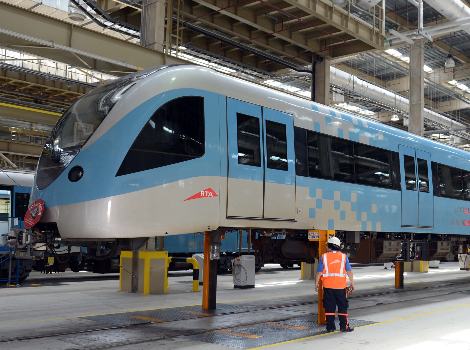 an image of Dubai metro maintenance