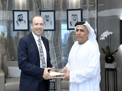Al Tayer receiving the British Minister