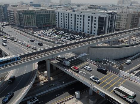 Article image of Inauguration of a 300-Meter Bridge Connecting Sheikh Zayed Road to Mall of the Emirates